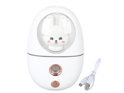 KOFIHETY Humectante facial con vibración ultrasónica, dispositivo portátil para el cuidado de la piel de gran capacidad de 35 ml, recargable por USB para viaje