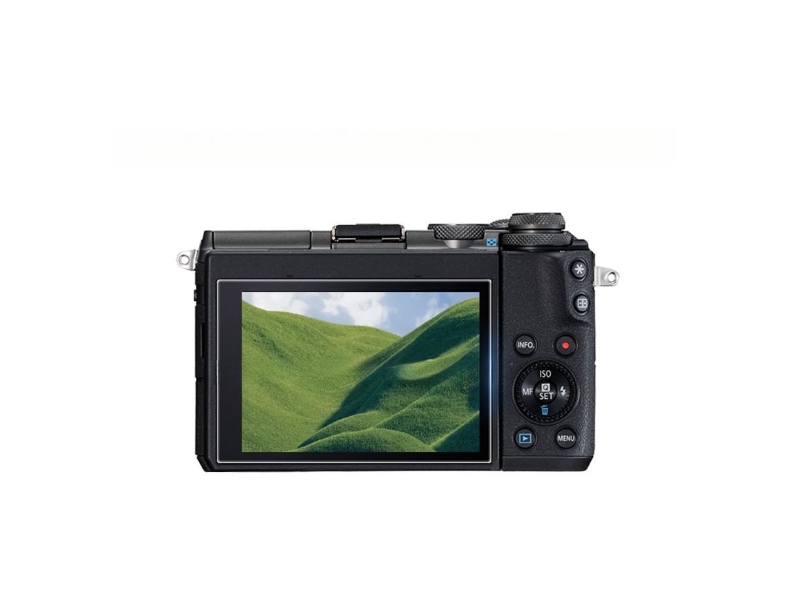 Protector de pantalla para Canon G7x2, película protectora de vidrio templado con transparencia AR para cámaras CUICH (paquete de 3)