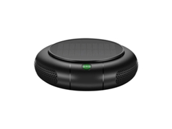 Purificador De Aire Ion Negativo Solar 1200mah Para Coche/casa Yizhood Negro