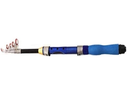 2. Caña de pescar telescópica portátil mini con rueda Gokoco y caña de pescar telescópica con rueda