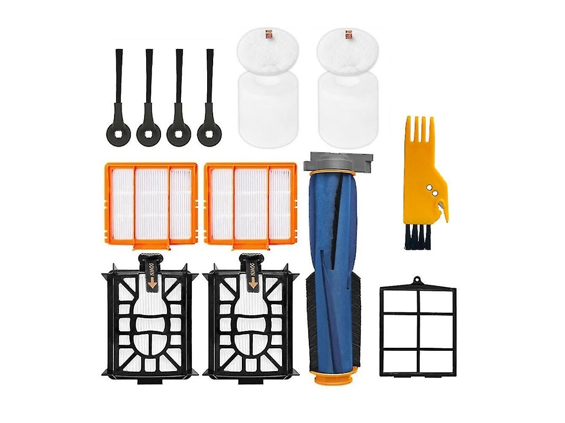 Accesorios para filtros de cepillo lateral principal compatibles con Shark Av2501ae/av2502ae