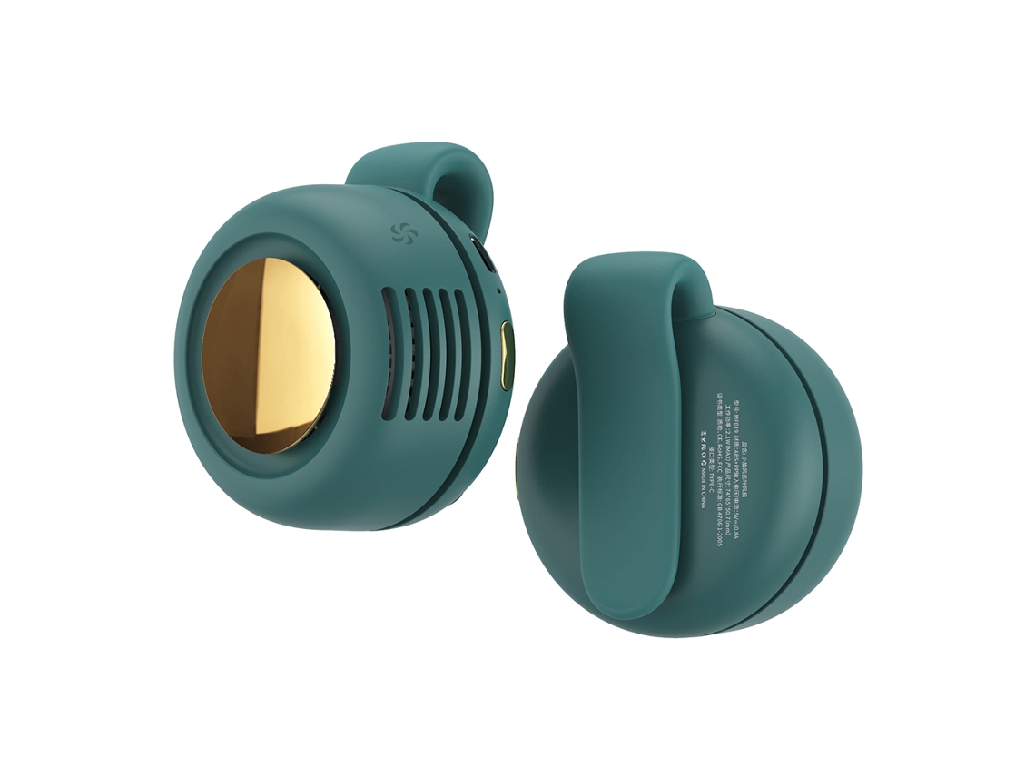 Ventilador De Refrigeración Portátil De Clip, Colgado De La Cintura, Silencioso, Recargable, Ventilador Mini De Aire