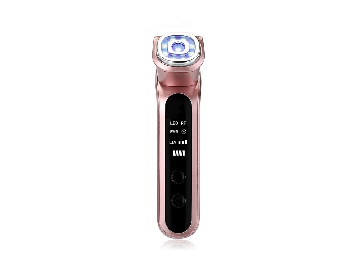 Instrumento de belleza de radiofrecuencia con luz LED colorida Dispositivo de estiramiento facial inteligente multifuncional V y YEMAESRE