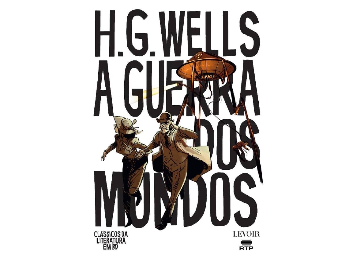 Libro Clássicos da Literatura em BD - Livro 23: A Guerra dos Mundos de H. G. Wells (Portugués)