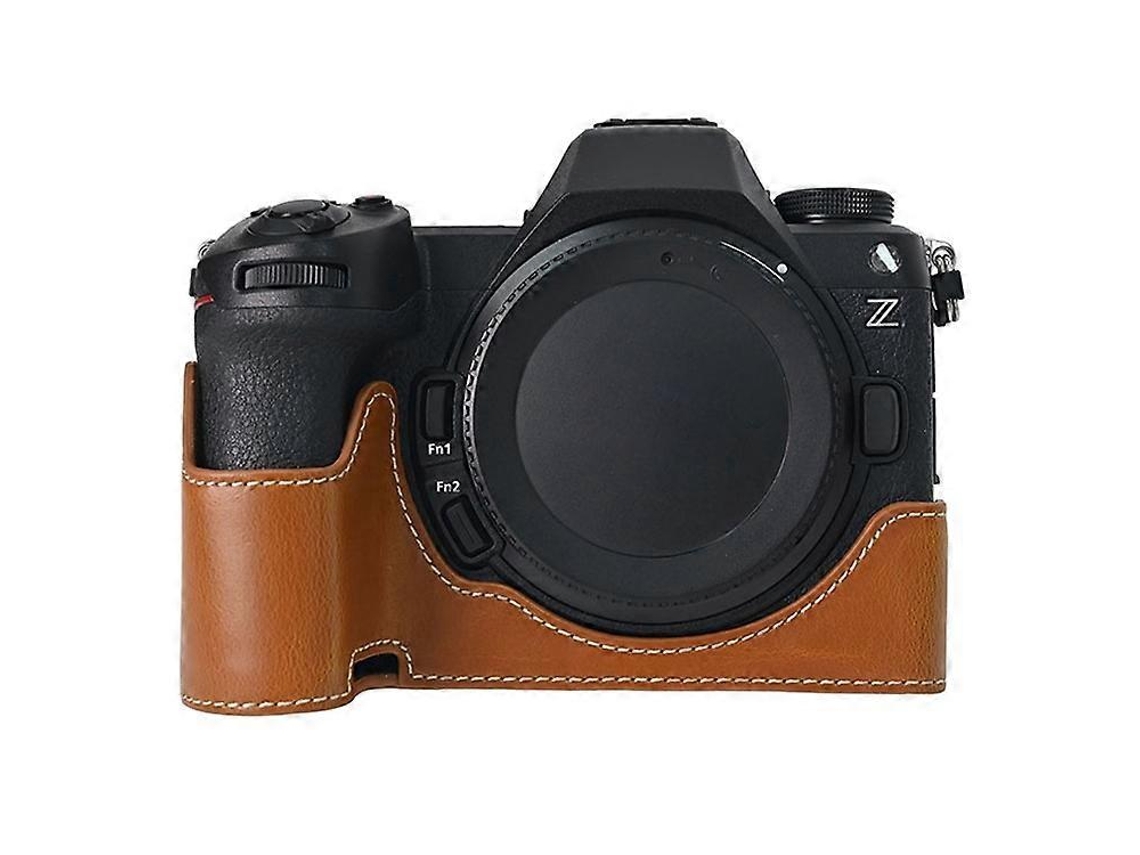 Funda protectora de piel sintética con gran abertura compatible con Nikon Z6 III Facpoet
