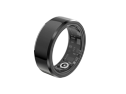 Anillo inteligente de seguimiento de salud X1, nivel de impermeabilidad IP68, tamaño 7, color negro Lalamoli
