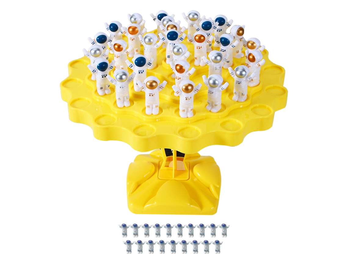 Ats-juego De Equilibrio De Árbol, Juguete Educativo Temprano, Rompecabezas Interactivo De Conteo, L Amarillo 48 Spaceman