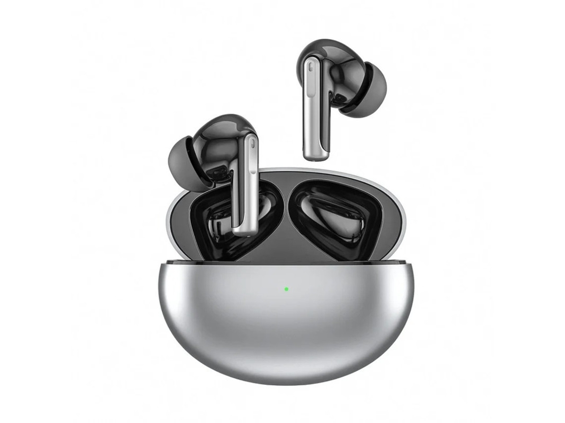 Auriculares Dágua Embu Yizhood True Wireless Bluetooth Plateado
