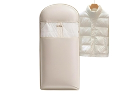 Fundas para ropa, bolsa de compresión a prueba de polvo, ahorradora de espacio, Gertiz (beige/58 x 15 x 130 cm)