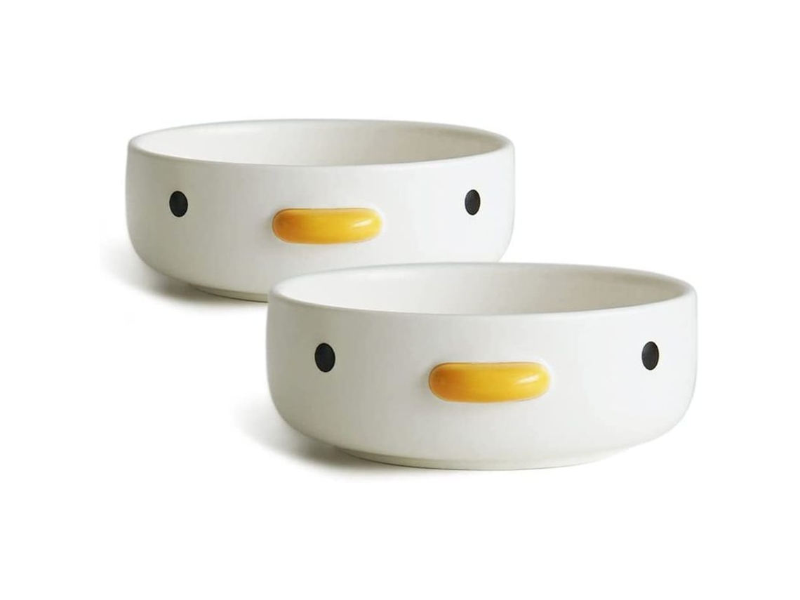 Mini Plato De Postre De 8,9 Cm Con Diseño De Pollito Adorable, 2 Unidades.