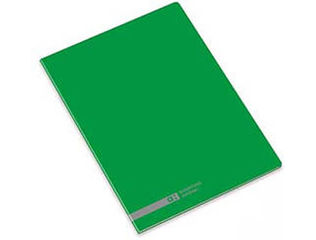 Cuaderno Engrapado AMBAR Verde (A5 - Cuadriculado - 48 Hojas)