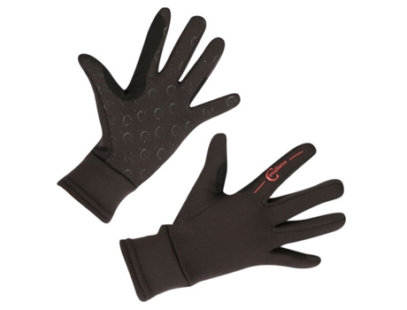 Guantes para Niño Unisex de Equitación KERBL (M - Multicolor)