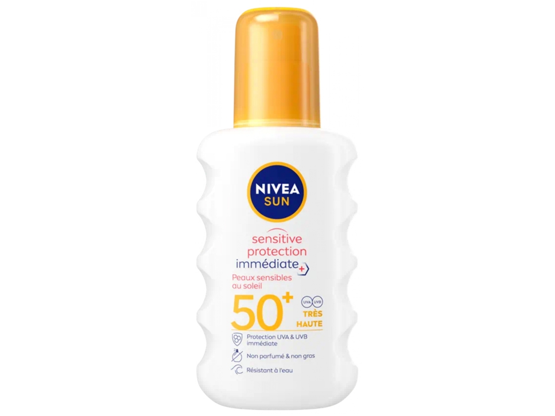 NIVEA Sun Sensitive Protección Inmediata Spray Spf50+ 200 Ml