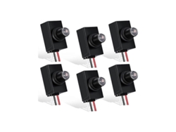 Paquetes de sensores por docena para iluminación exterior de 120 a 277 V