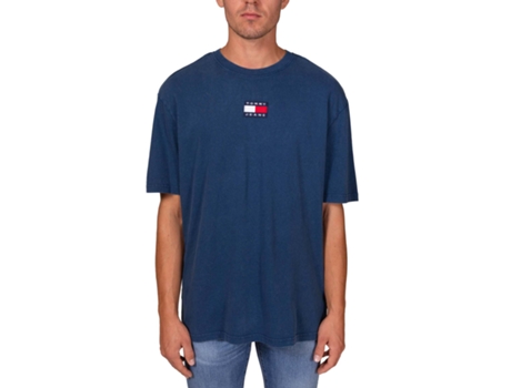 Camiseta de Hombre TOMMY JEANS Azul (L)