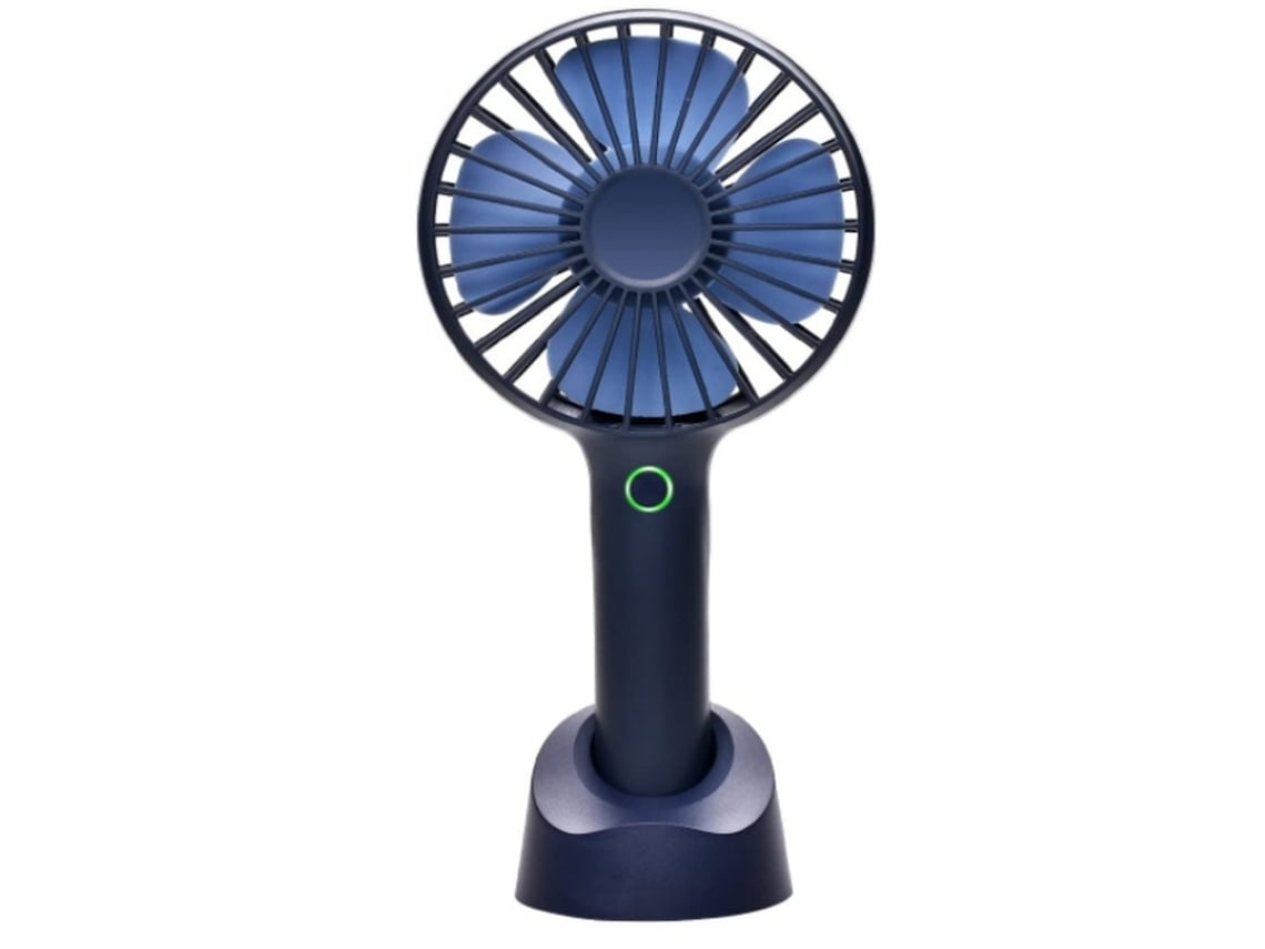 Mini ventilador portátil para coche, USB, con batería recargable de 2500 mAh, 4 unidades