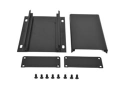 Caja Eléctrica De Aleación De Aluminio Para Proyecto Dividido, 25x84x110 Mm, Placa Negra Mate