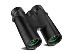 Binoculares Bak4 Prism FMC HD de 12x42 para observación de aves, viajes, estrellas, camping, espectáculos, color negro.