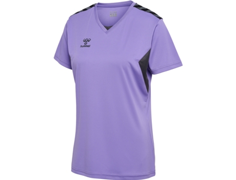 Camiseta de Mujer HUMMEL Authentic Morado (XS)