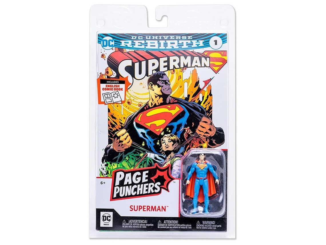 Figura de Acción BANDAI NAMCO Mcfarlane Dc Superman Rebirth