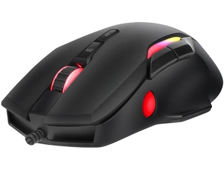 Ratón Gaming SCORPION MA-G945 (10000 dpi - Negro)