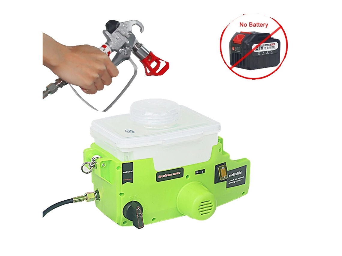 Pulverizador de alta presión sin aire, eléctrico, sin batería, OEM