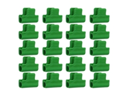 Clips Para Invernadero, 20 Unidades, Clips Para Película De Invernadero, Plástico Laminado, 11 Mm De Diámetro