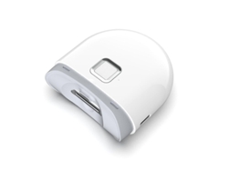 Cortauñas Eléctrico Automático Con Luz, 2 En 1, Almacenamiento De La Muela Abrasiva, Recargable Por Usb.