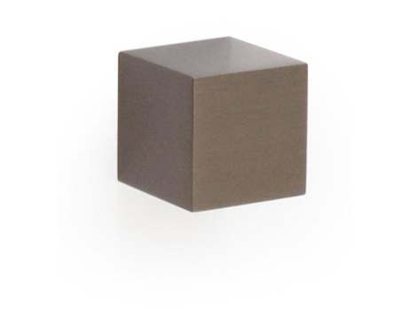 Pomo aluminio garona 25x25 h25 ni.osc