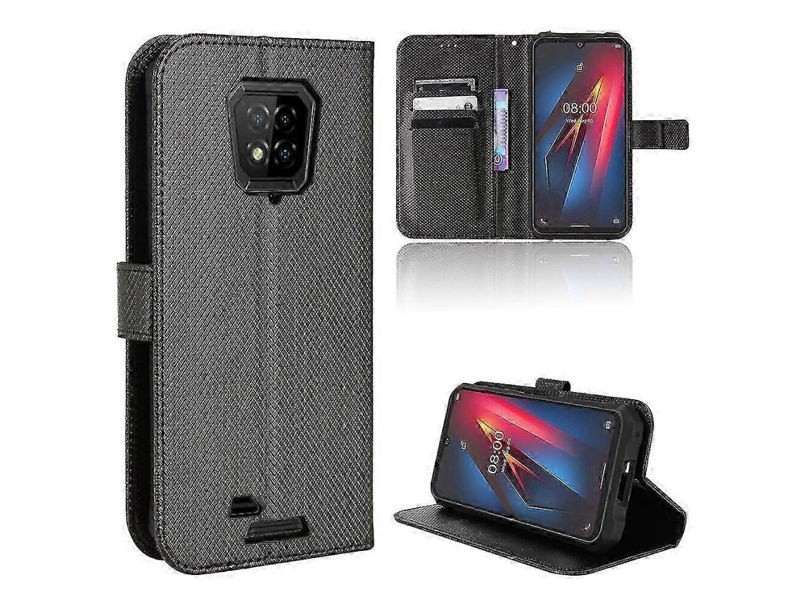 25-26 Compatible With Ulefone Armor 8 Wallet Case Diamond Pattern Pu Leather Cover With Magnetic Closure Card Slots
