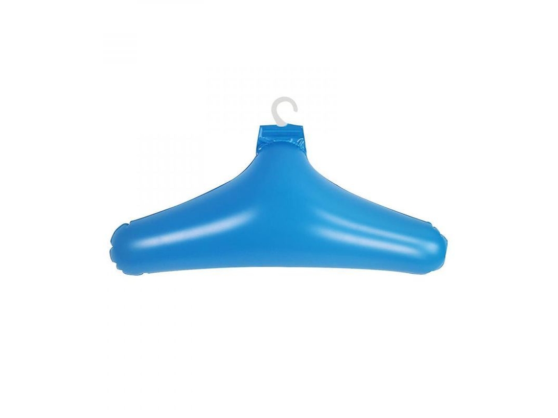 8 Perchas Inflables Plegables Portátiles De Pvc Azul Nhu Para Viajes
