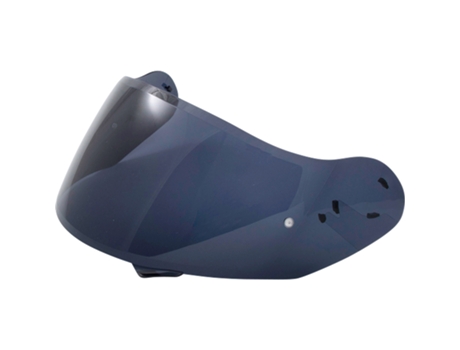 Casco de moto con visera tintada oscura IXS pinlock vorb