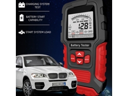 Probador De Baterías Portátil De 12v Y 24v De Alta Precisión Para Automóviles Y Motocicletas Con Pantalla Digital Y Medición De Resistencia Interna.