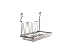 Escurridor de platos plegable de acero inoxidable para montaje en pared NEVEANCE