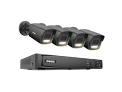 Sistema de cámaras de vigilancia de 8 canales, resolución de 12 MP, detección inteligente de personas y vehículos, 4 cámaras D de 8 canales, 2T OEM