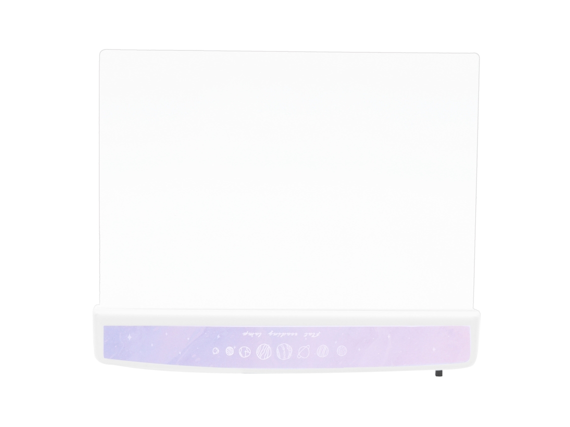 NEVEANCE Luz de Lectura LED Plana con Patrón de Estrella, Pegatina Nocturna para Libros, Dormitorio Universitario