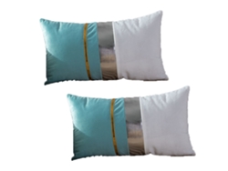 2 Fundas De Almohada De Bronceado Para El Hogar, Terciopelo Suave Y Cálido