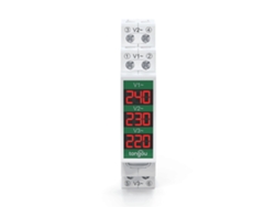 Medidor Voltaje Trifásico 60-450v Led Digital Hogar