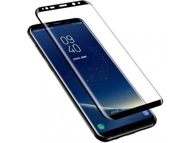 Protector de Cristal Templado Samsung Galaxy S9+ 5D Full Cover Negro