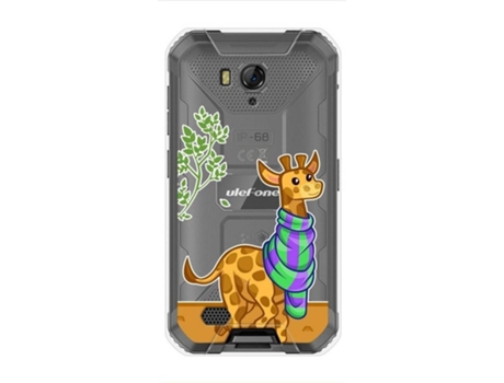 Carcasa Ulefone Armor X6 TUMUNDOSMARTPHONE Dibujos Transparente Multicolor