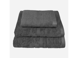 Pack de 3 Toallas de Baño ONIRICA Ibiza (450gr - Gris)