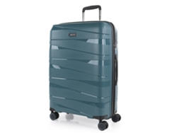 Maleta Pp Mediana JASLEN Stuttgart azul metalico (43X66x24 Cm - 58L)