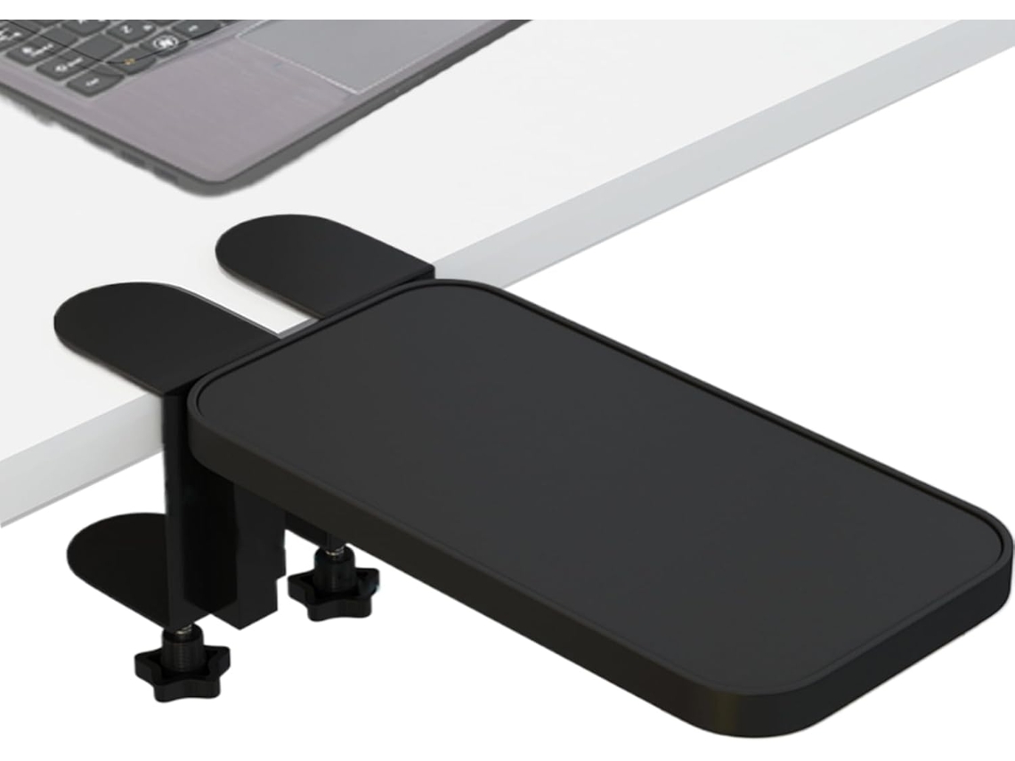 Reposabrazos De Escritorio Soporte Ajustable Para Brazos Teclado Y Rat N Extensi Mesa Met Lica Con C Modos Coj Codos