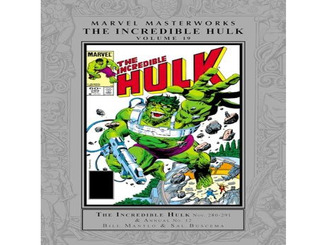 Libro Marvel Masterworks The Incredible Hulk Vol. 19 de Mantlo, Bill et al. (Inglés)