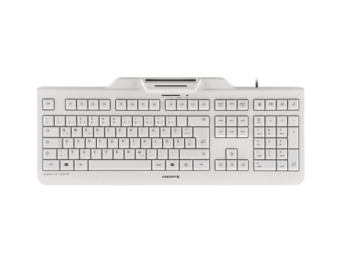 Teclado CHERRY KC 1000 SC (Con Cable - Layout Español - Teclado Numérico)