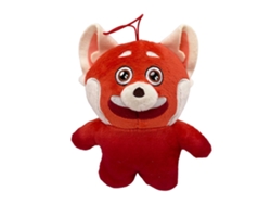 Peluche De Panda Rojo Estilo Anime De 15 Cm, Muñeco De Peluche Coleccionable, Regalo Decorativo