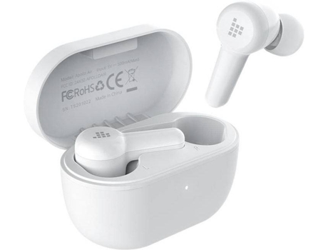 Auriculares Bluetooth True Wireless TRONSMART Apollo Air TWS (In Ear - Micrófono - Noise Cancelling  - Blanco)