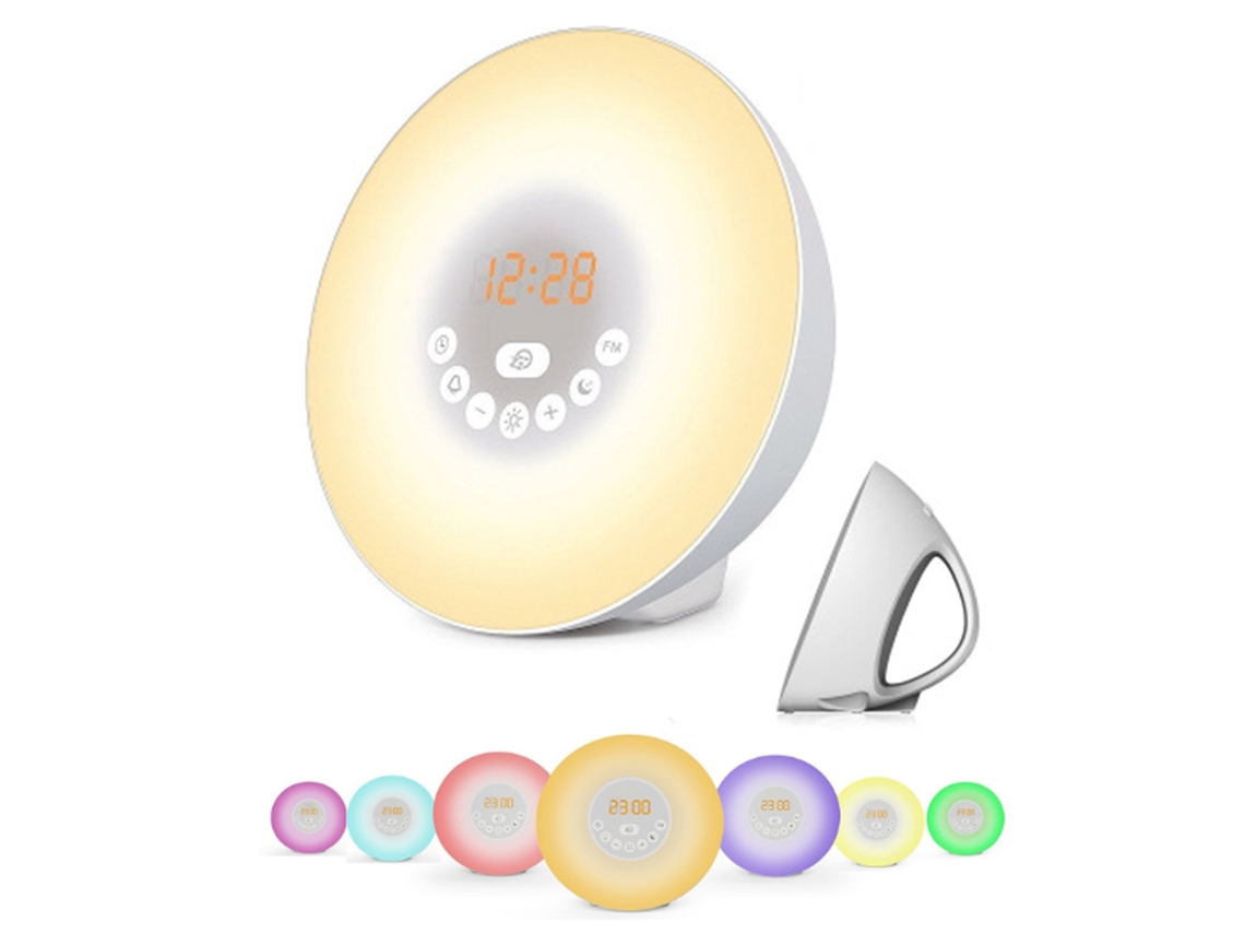 Luz De Despertar Atmosférica Europeia Controle Remoto Leds Coloridos