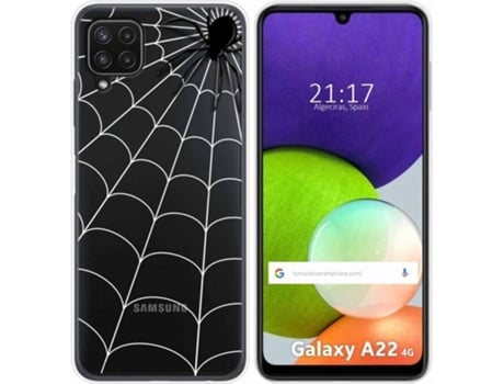 Carcasa Samsung Galaxy A22 4G / M22 TUMUNDOSMARTPHONE Araña Multicolor