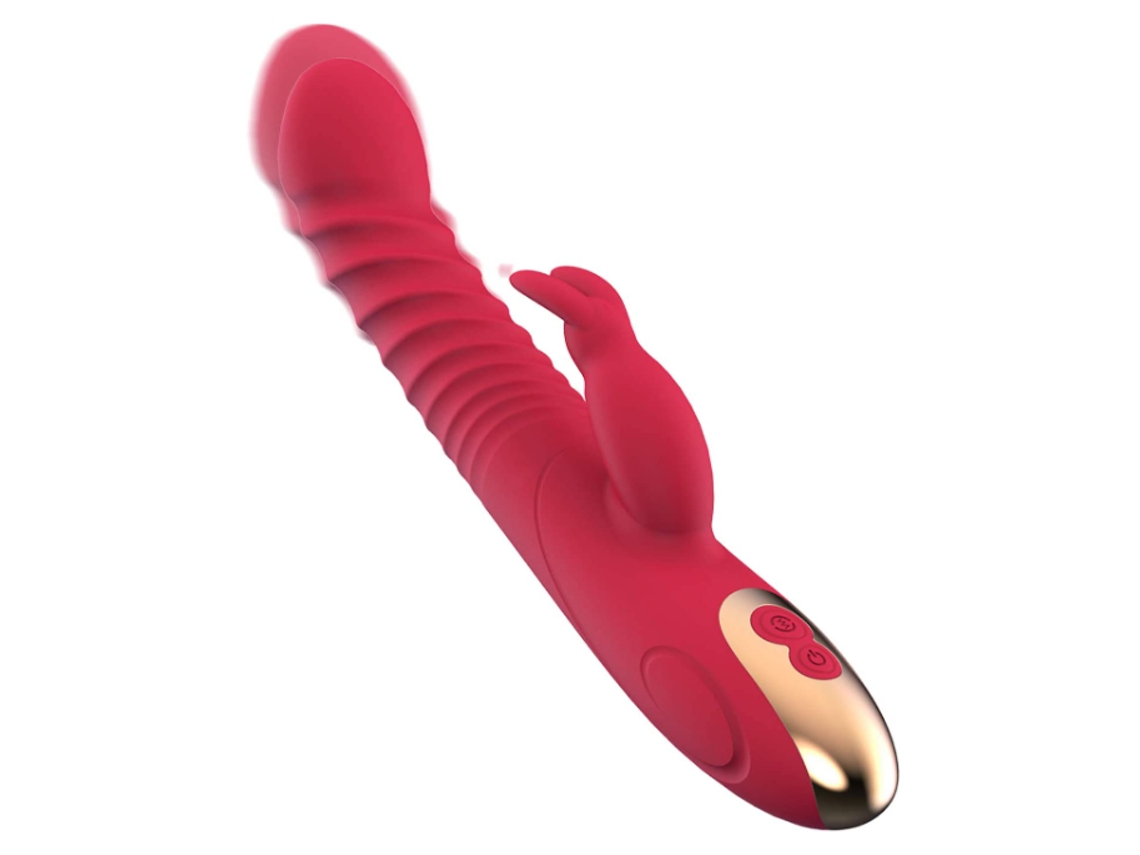 Vibrador De Conejo Para Mujer, Vibrador Para Mujer, Vibrador De Placer Para Mujer, Vibrador Sexual Para Mujer, Rojo